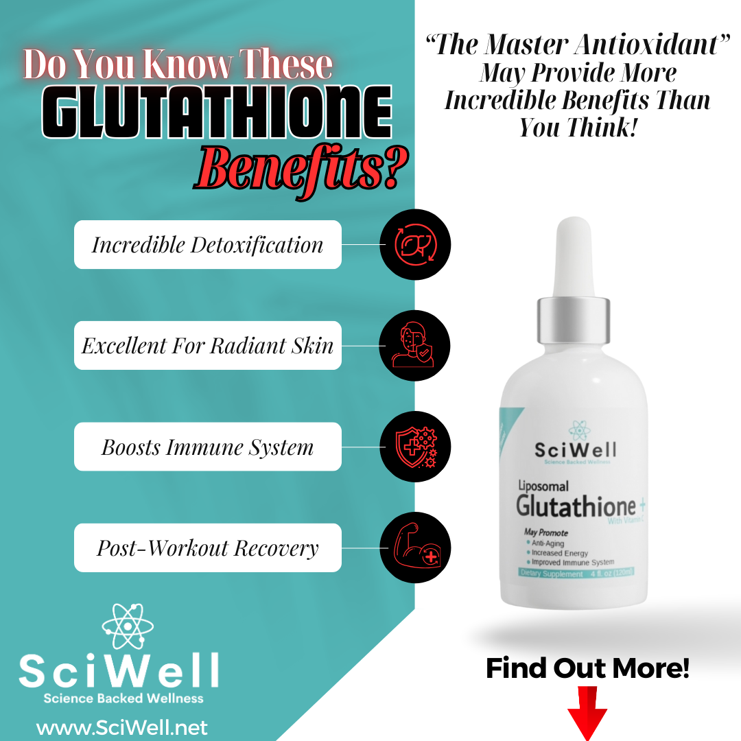The Power and Vast Benefits of Supplementing with Glutathione: The "Master Antioxidant"