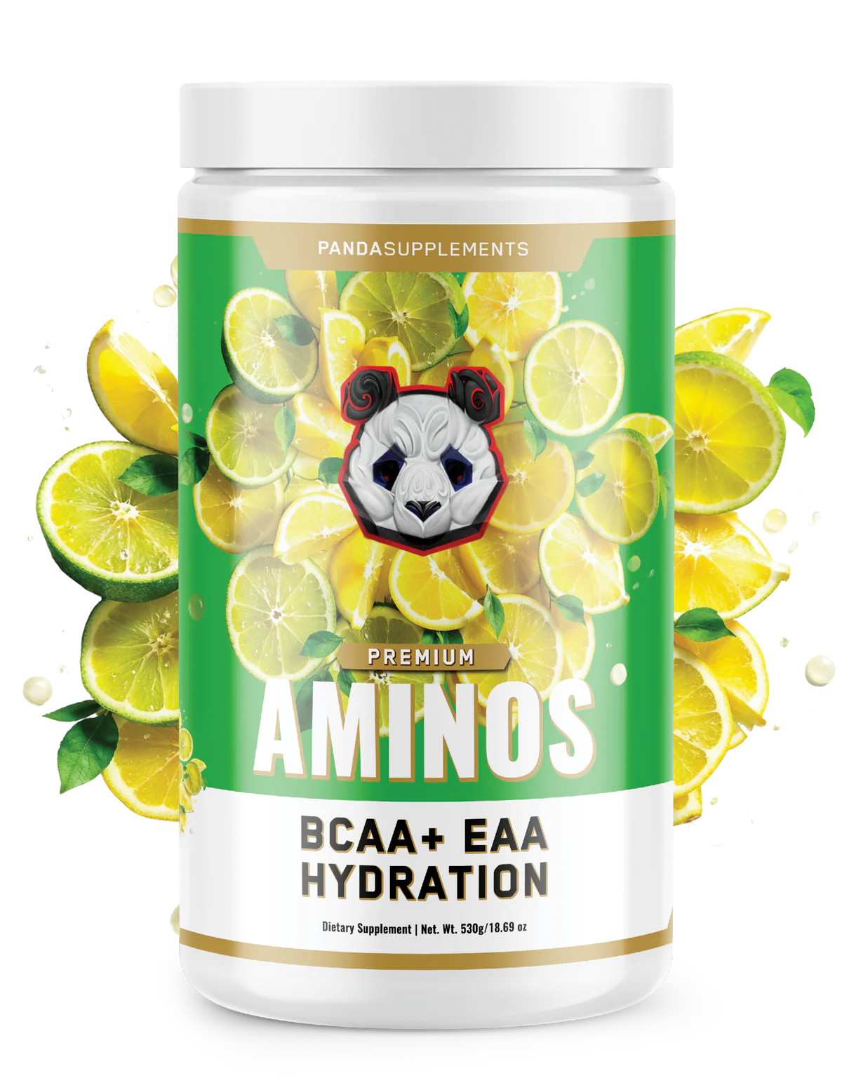 Panda Supps AMINOS | BCAA + EAA + HYDRATION + ELECTROLYTES
