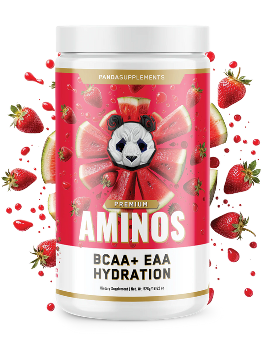 Panda Supps AMINOS | BCAA + EAA + HYDRATION + ELECTROLYTES