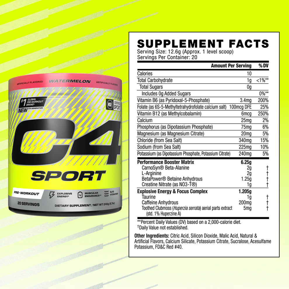 C4 Sport® Pre Workout