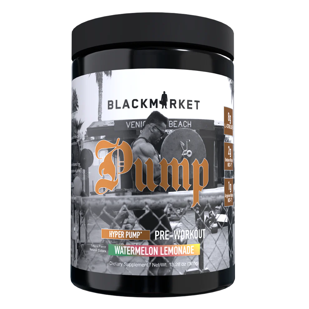 Blackmarket PUMP Stim-Free Pre-workout