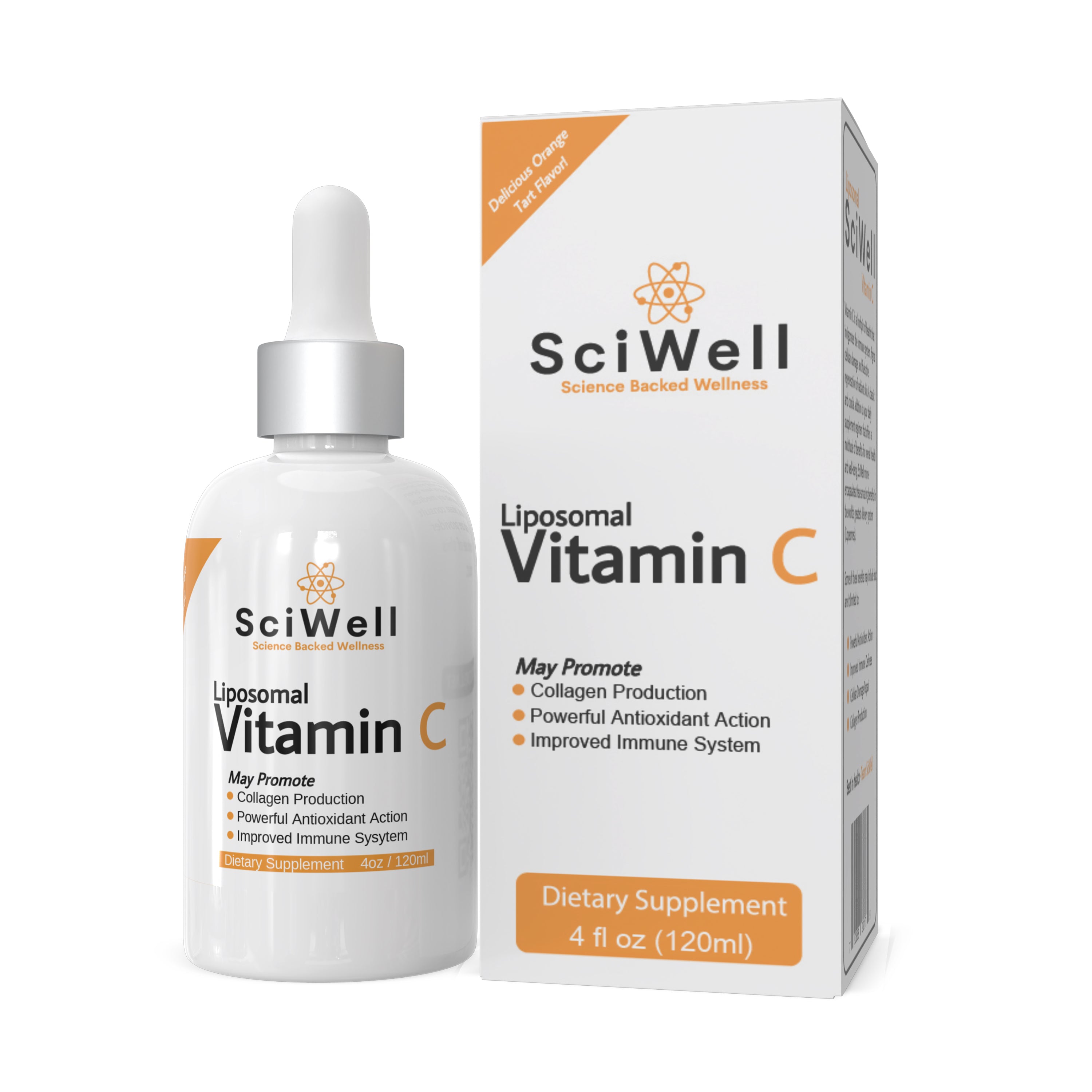 Highly absorbable liposomal vitamin C capsules for immunity and skin health