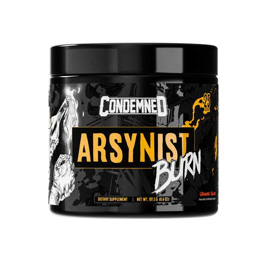 Condemned Labz - Arsynist  Burn Extreme Fat Burner -Orange Blaze