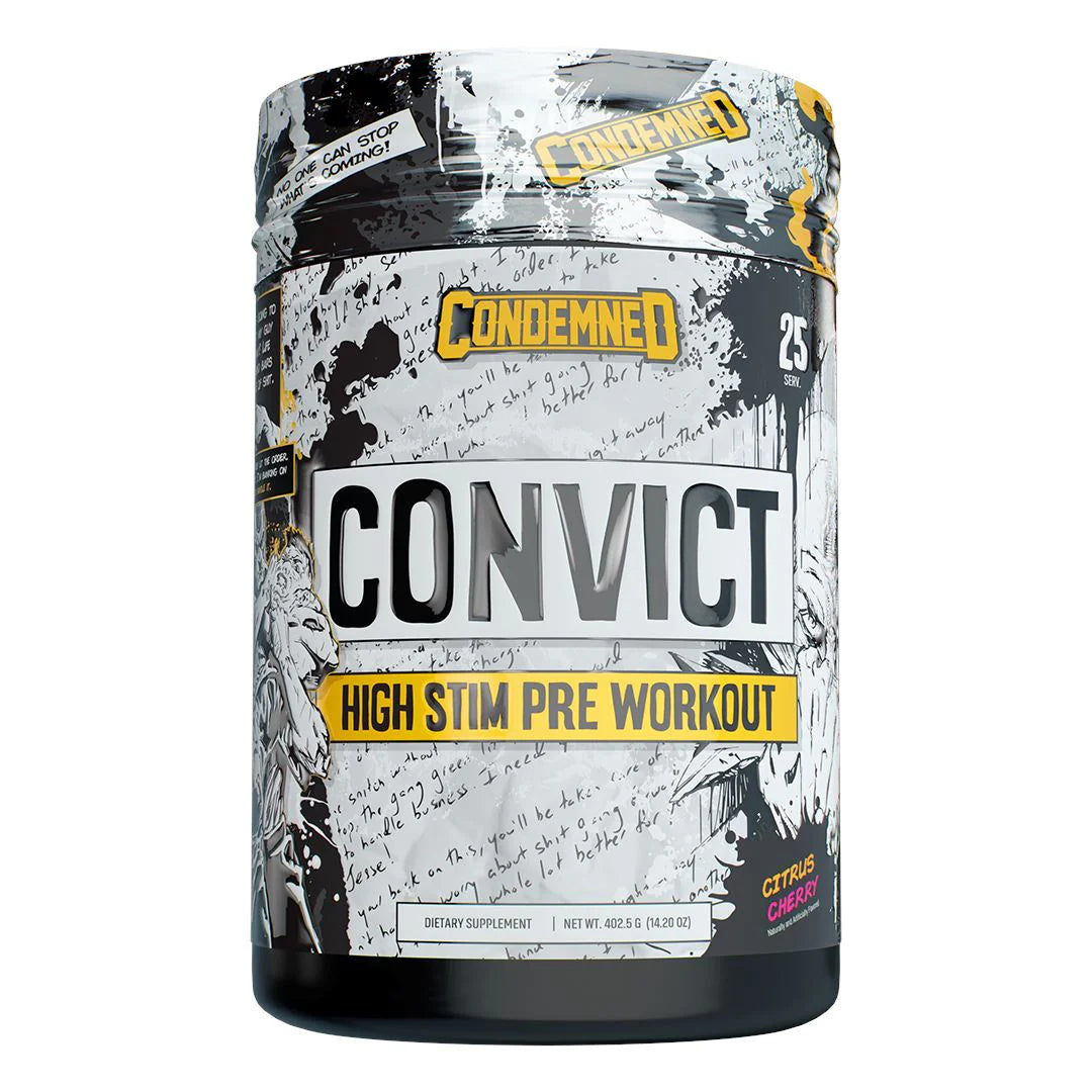 Condemned Labz Convict High Stim Pre-Workout