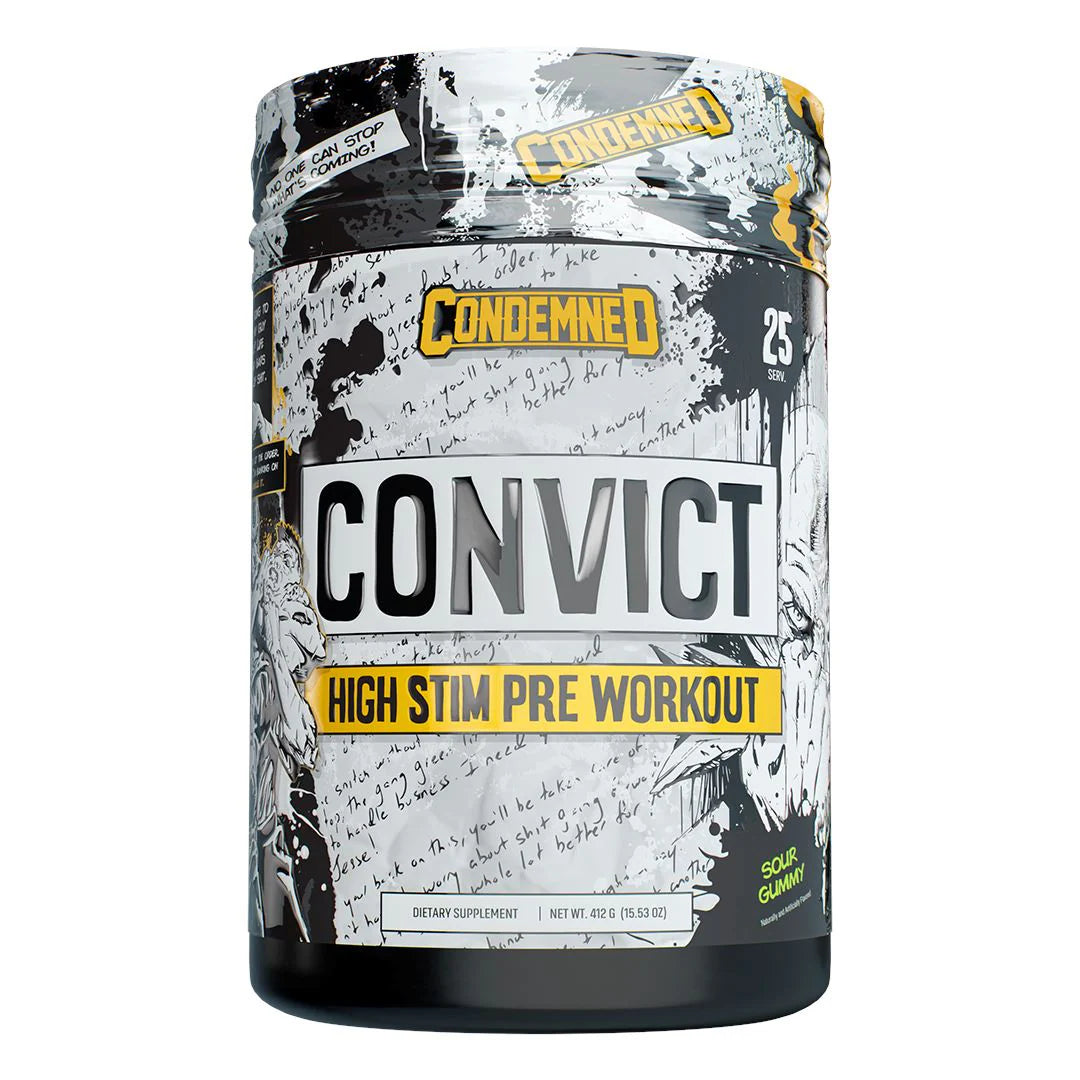 Condemned Labz Convict High Stim Pre-Workout