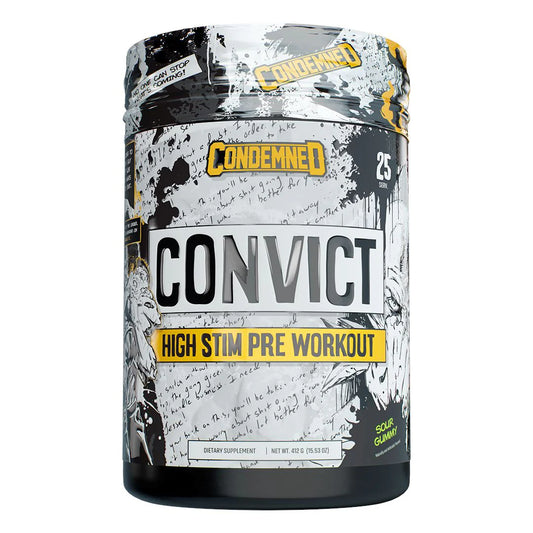 Condemned Labz Convict High Stim Pre-Workout
