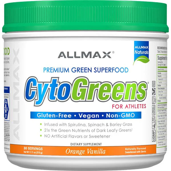 ALLMAX - Cytogreens Super Greens Powder (30 Servings)