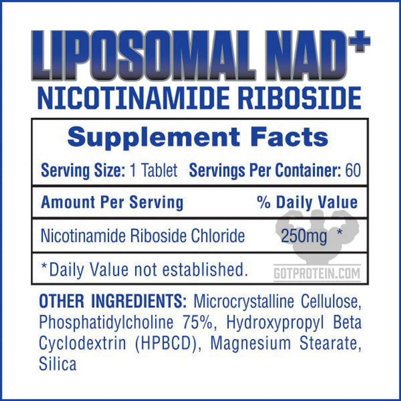 Hi_Tech Pharma Liposomal NAD+ tablets