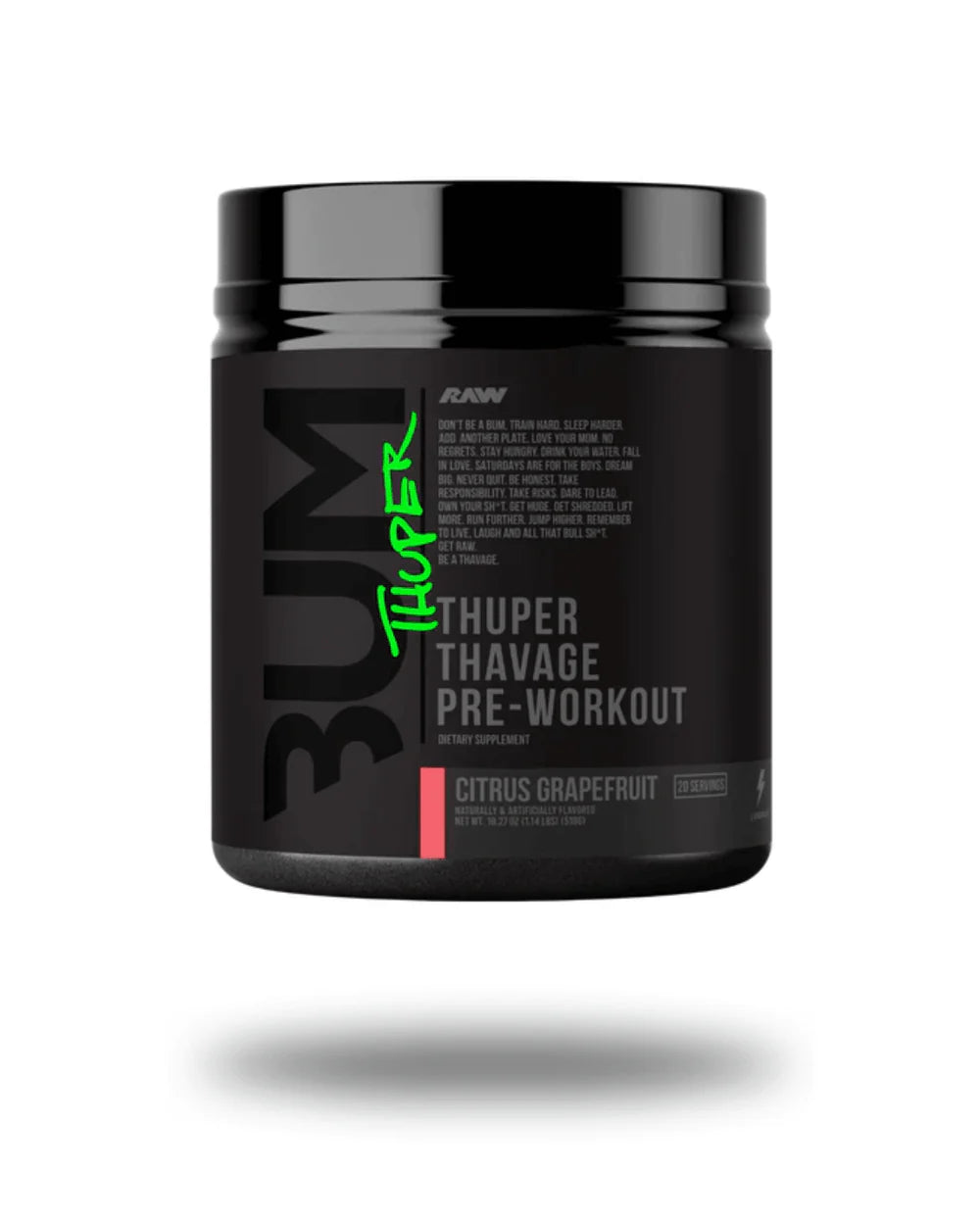 Raw Nutrition CBum Thuper Thavage Pre-workout